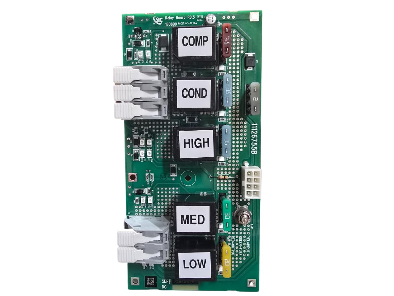 Acc Climate Control PC 5-Relay Circuit Control Board for Three Speed Units, PN: 11126755B 11127003B (Old PN: 04278801A)