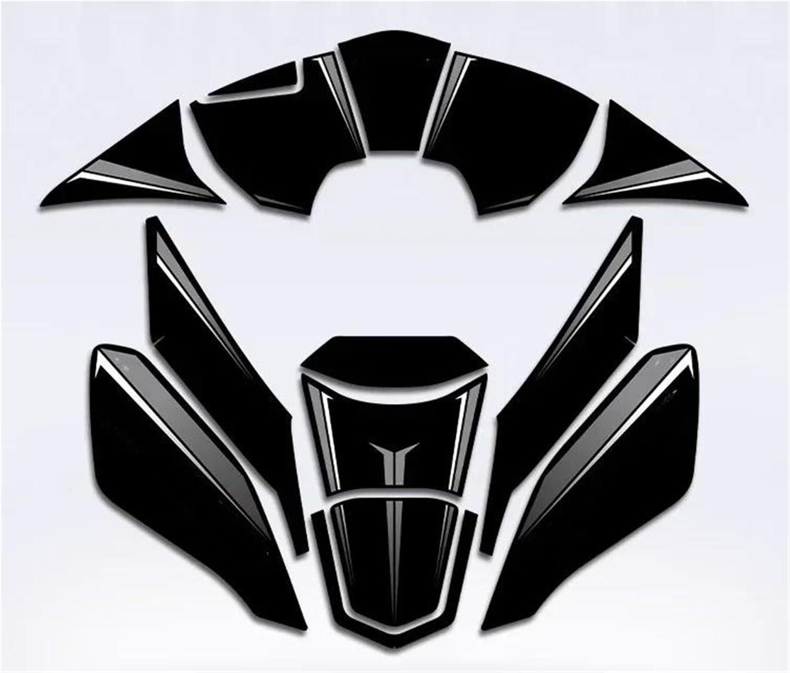 for PCX 160 PCX160 Motorcycle Anti Slip Fuel Oil Tank Pad Side Grip Protector Decal Sticker Pads Fairing Sticker(Color3)