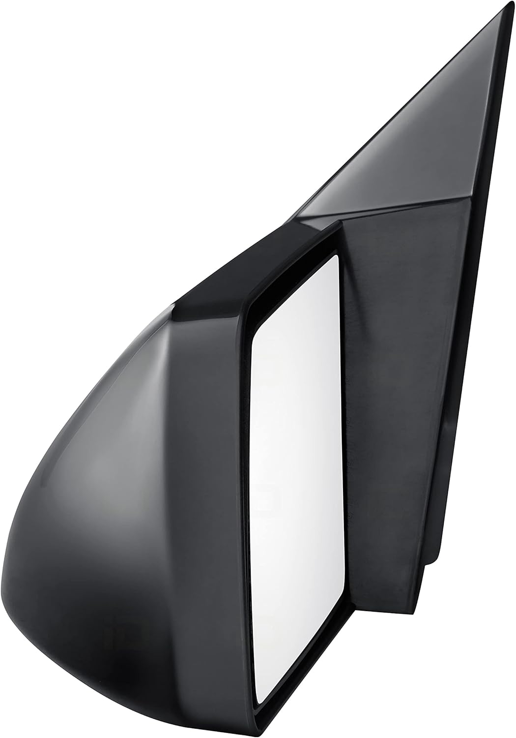New Driver Side Left Manual Non-Folding Door Mirror Assembly, Sport Type
