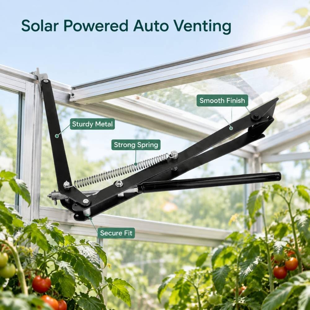 Dispositivo Automatico finestre Serra, per Giardinaggio, 15-25 Gradi
