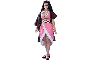 Anime Cosplay Kimono Nezuko Cosplay Women Tanjirou Zenitsu Giyuu Outfit