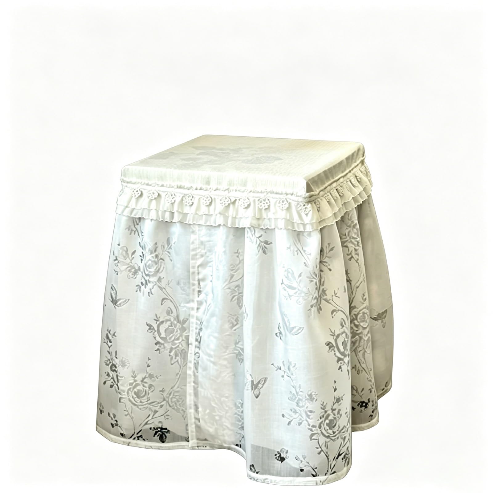 CHZDPP Customized Home Safe Covers for Bedside Table/Fridge, Furniture Dustproof Covers with Split Front Design, Full-Coverage Safe Cover Disguise(C,50x40x70 cm/20x16x28in)