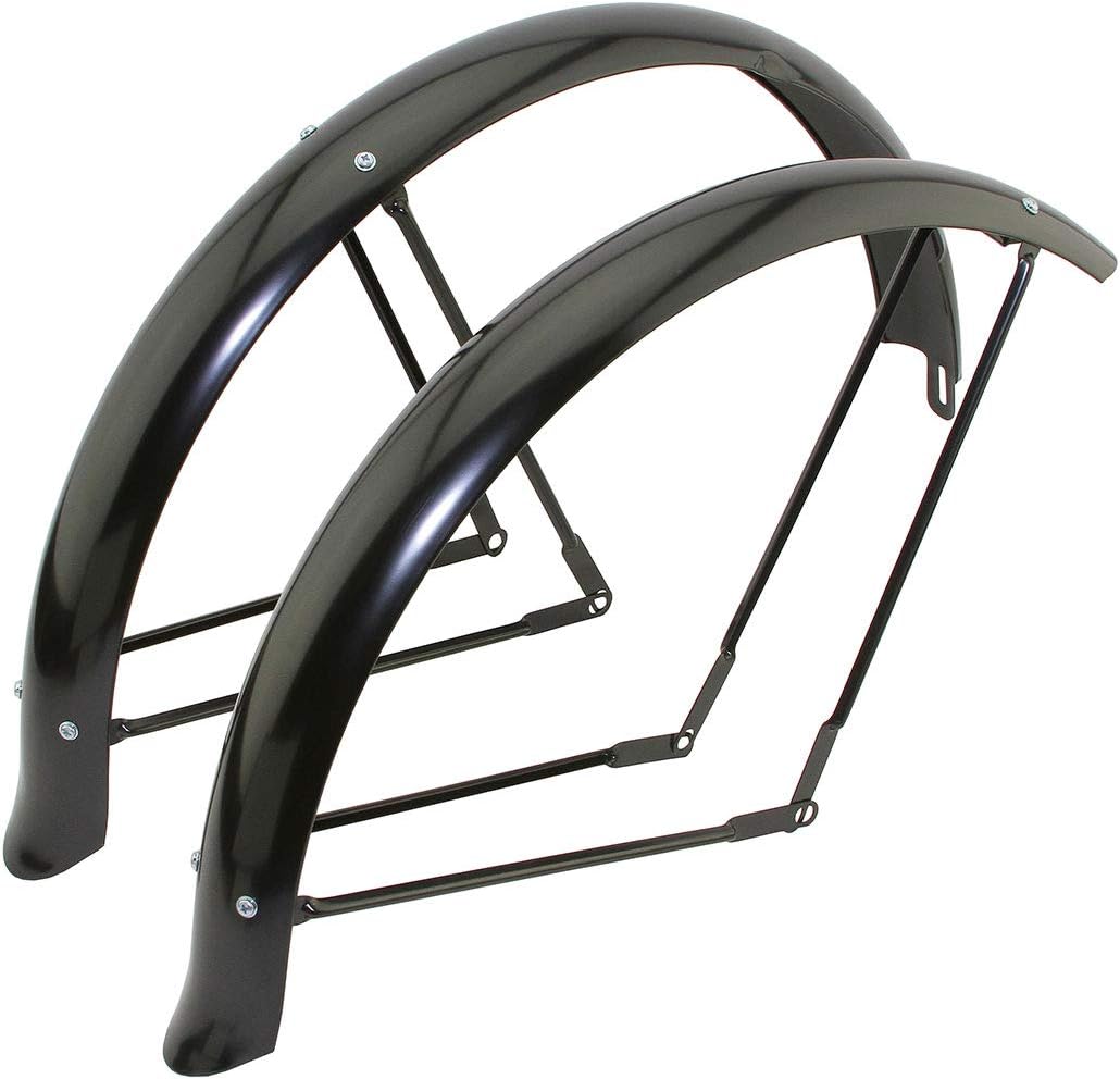 Alta Bicycle 26" Flared Adjustable Balloon Fender Set, Multiple Colors