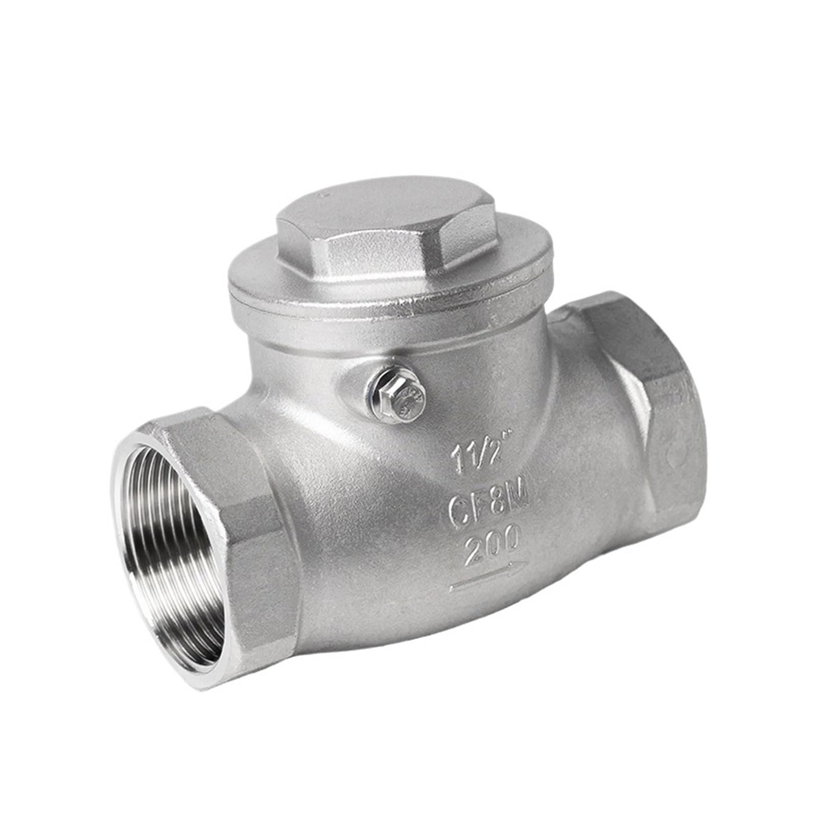 Dkgnyxnplj Dn8 304 Stainless Steel Swing Check Valve Horizontal Thread Check Valve -50(Dn8)