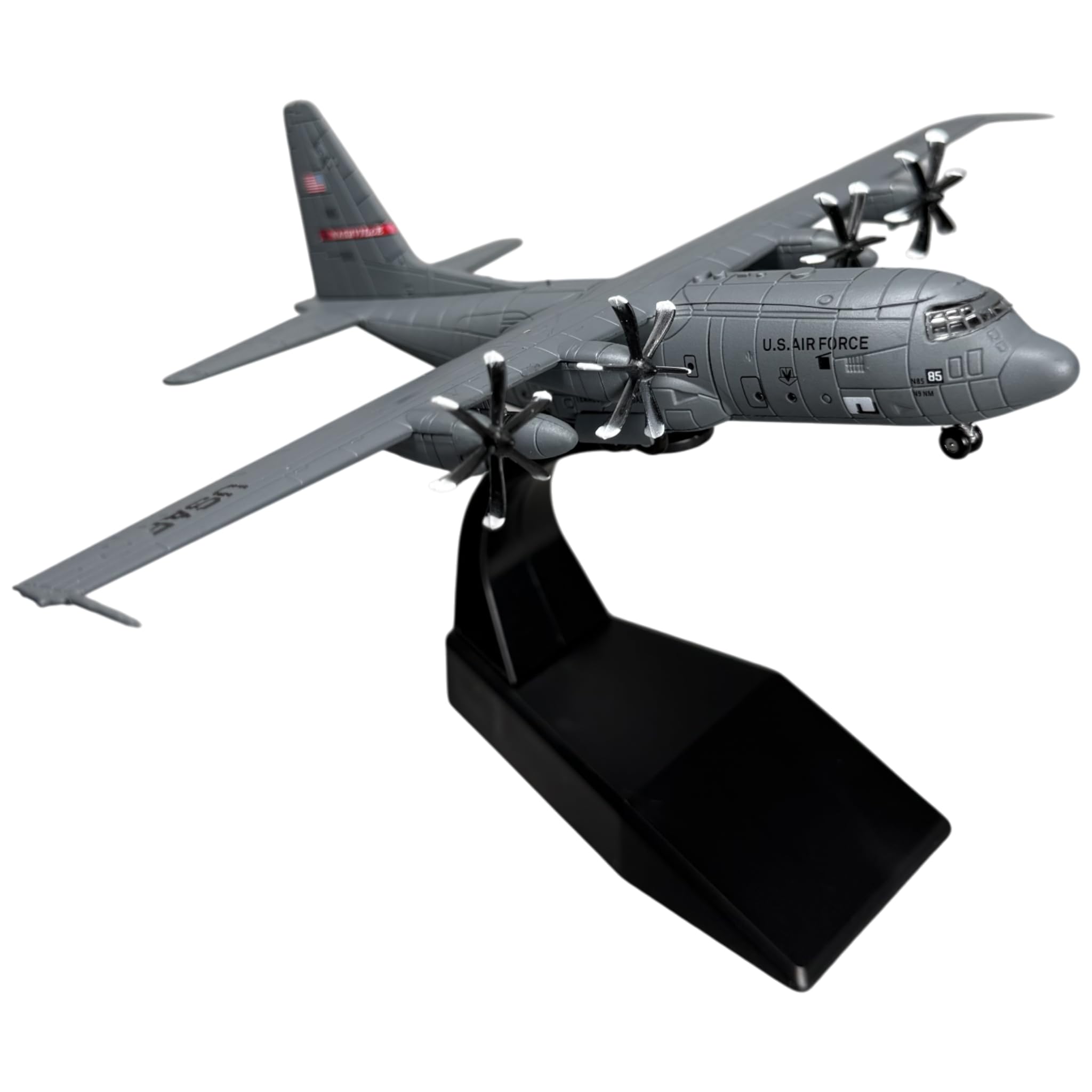 C-130J Super Hercules - USAF Aircraft Model Plane Toy Gift - 1/200 Scale