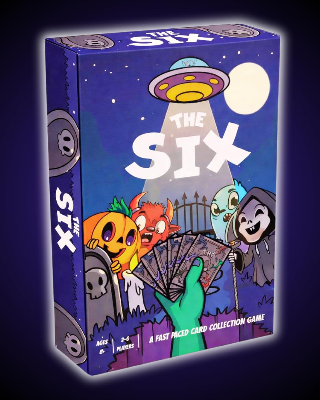 Play-It-Now The Six Card Game - Card Games - Family Games - for Kids 8 and Up - Games for Adults - Family Game Night - Travel Games - Party Games - 10+ mins (2nd Edition) โ image 1
