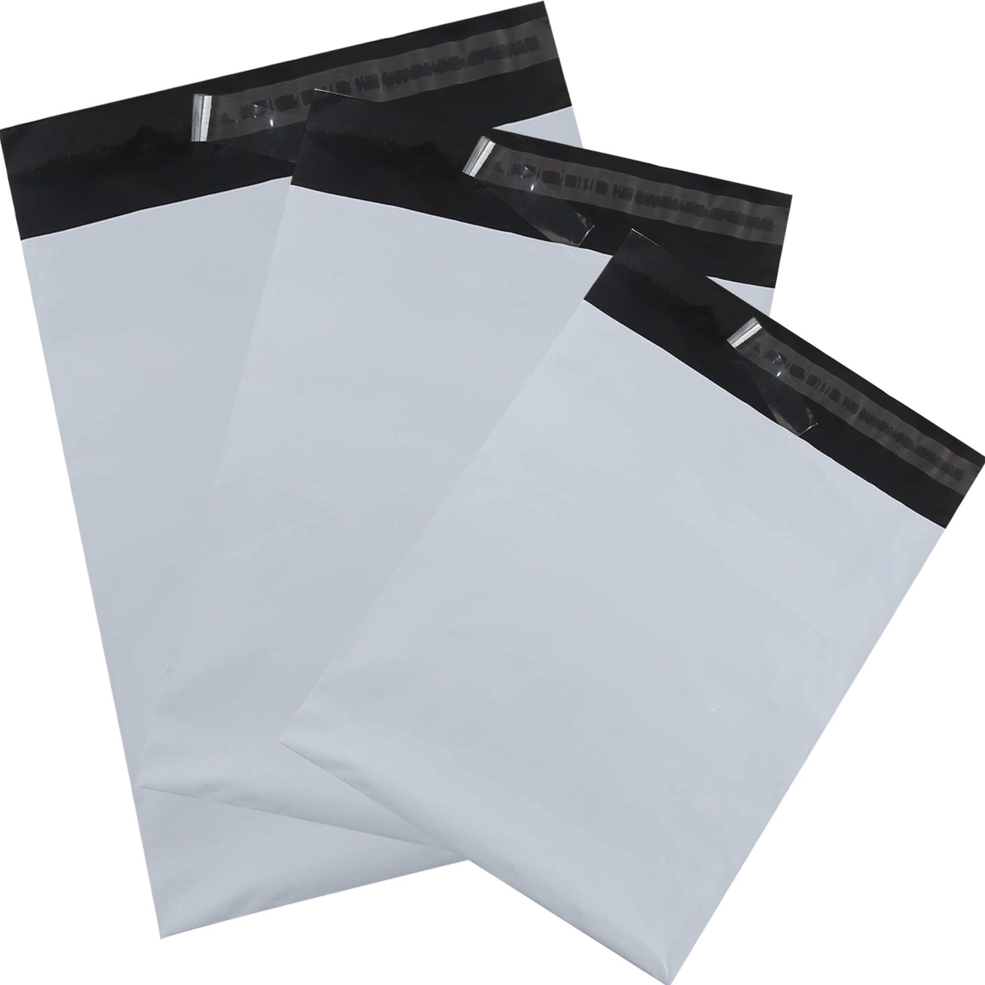 Bolsas Envios Paquetes Pequeño, A4 B4 A3 Bolsas Correo de Plástico Sobre Envío Vinted Autoadhesivo, Resistente al Agua Prueba Manipulaciones Blanco 20 * 30cm/25 * 35cm/35 * 45cm 30pcs