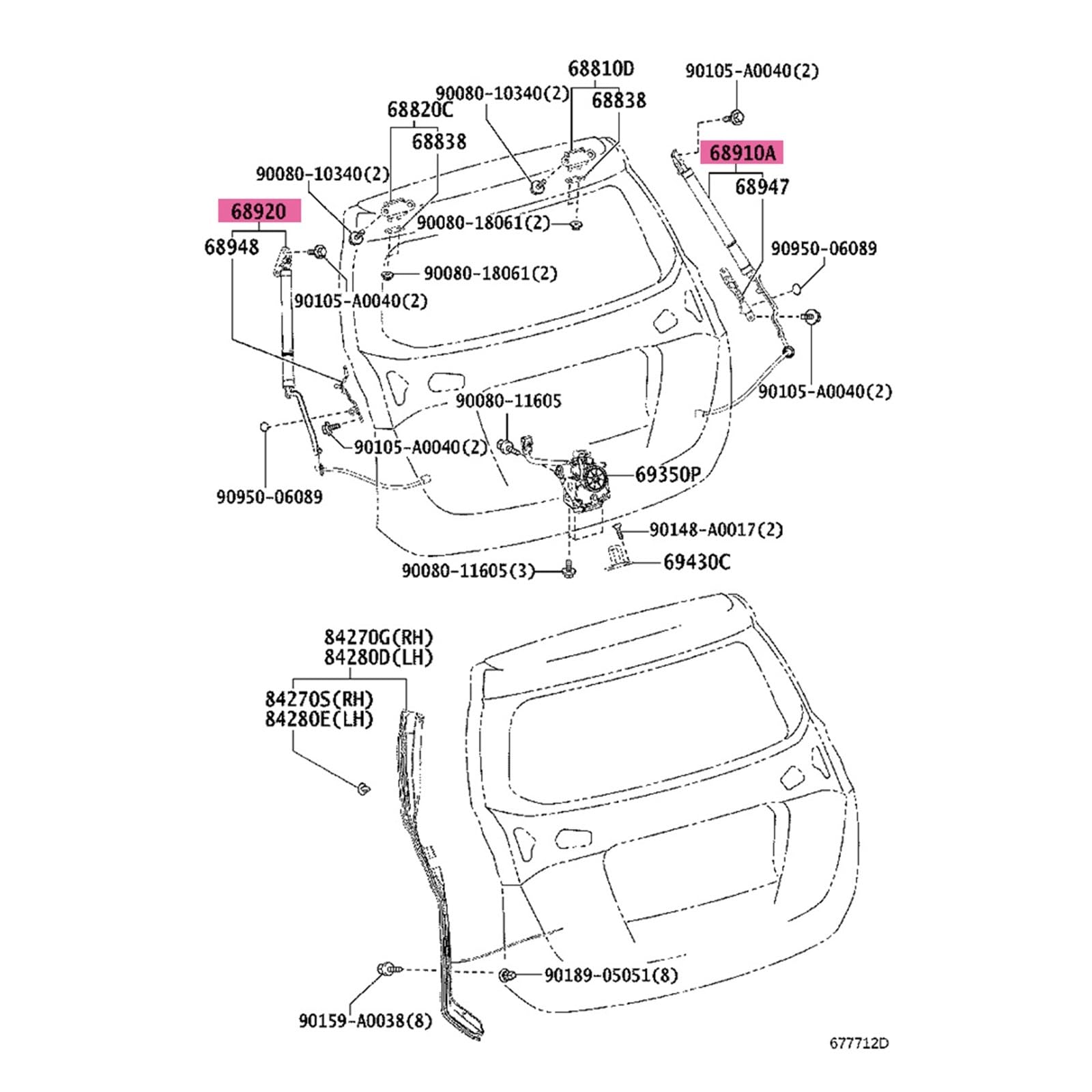 ホンダ（HONDA） ☆TAKEGAWA タケガワ レッド リアサス 左右セット ＣＴ110ハンターカブ ☆ : ティーモータース - 通販 - Yahoo!ショッピング 1ペア 68920-49135 68910-49135 リア左右電動テールゲートガスリフトサポートストラットショック と互換性がある