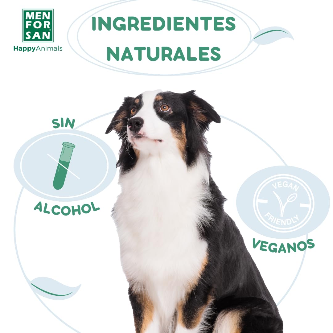 Menforsan Acqua di Colonia per Cani di Talco 500 Ml, Profumo Dolce e Intenso