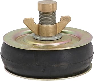 Steel Drain Test Pipe Bung/Plug 4.5" (115mm) Plumbing Stop Tube Blanking Cap