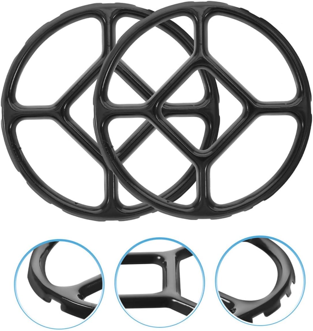 3pcs Enamel Gas Stove Support Rings for Small Pots and Pans