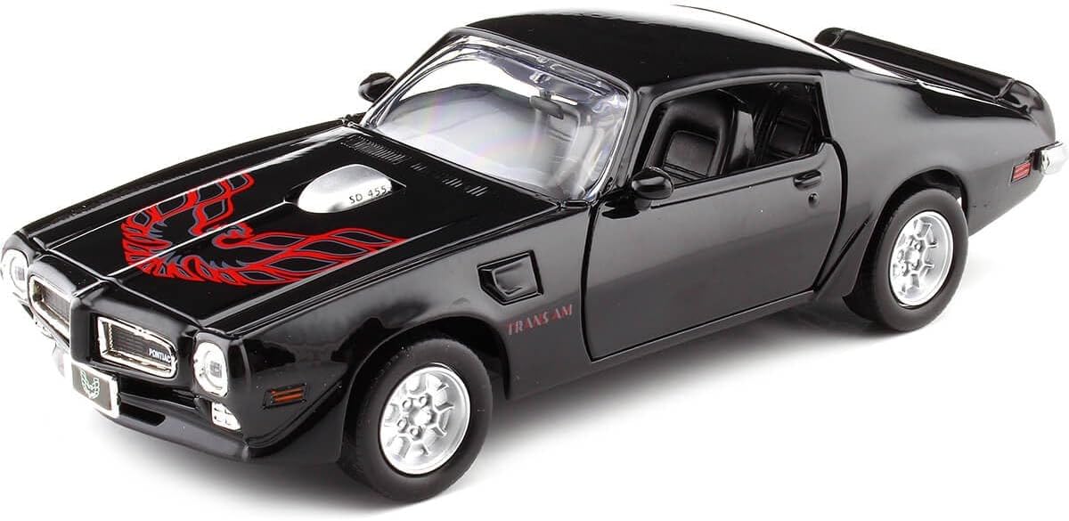 1973 Pontiac Firebird Trans AM 1:24 Diecast Model Motormax 73243