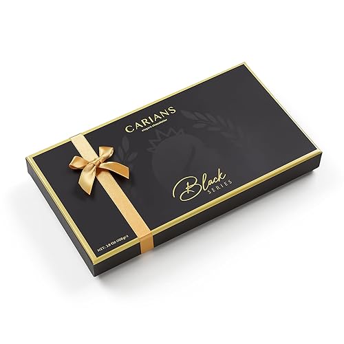 Miniatura 8 de CARIANS - Caja surtida de trufas de chocolate gourmet, cesta de regalo de lujo con trufas oscuras, de leche y avellana, ideal para regalo,