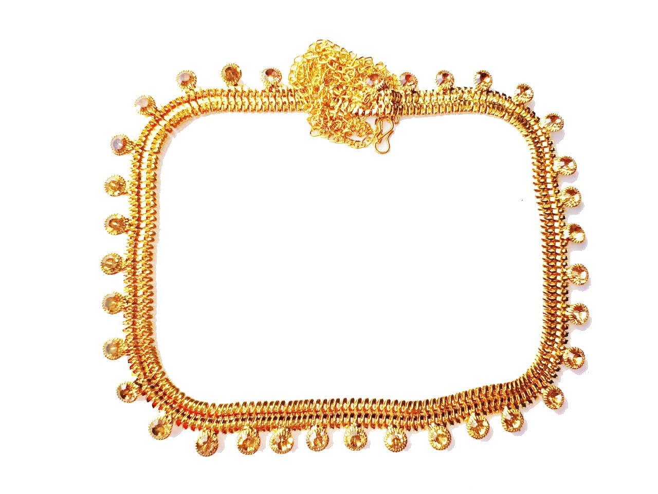 RITIH Designer & Traditional Belly Chain Pearl Gold Plated Wedding Jewellery Kamarband For Women And Girls Kamar Dhaniya (B08XBB995Z) Amazon Price History, Amazon Price Tracker
