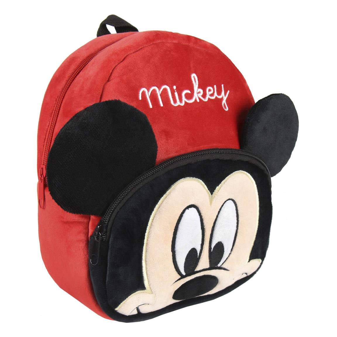 CERDÁ LIFE'S LITTLE MOMENTS Artesania Cerda Personaje Mickey, Mochila Guardería, 22 cm, Rojo