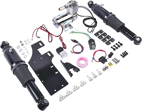 GELUOXI Reemplazo del juego de suspensión trasera Air Ride para Harley Davidson Touring Glide Ultra 1994-2023
