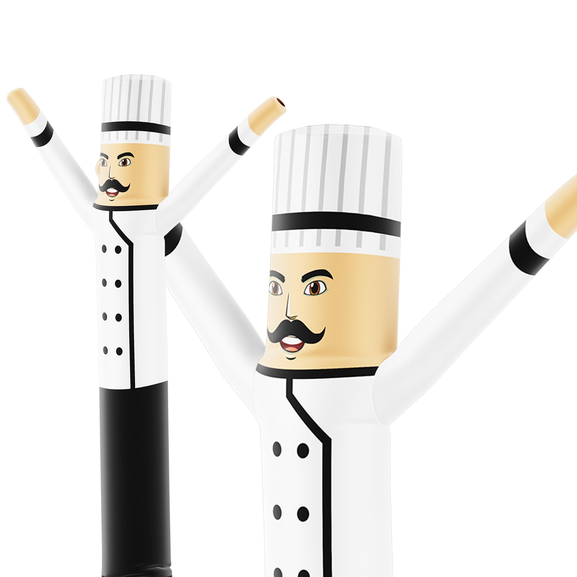 LookOurWay 6Ft Air Dancer Inflatable Tube Man, Chef