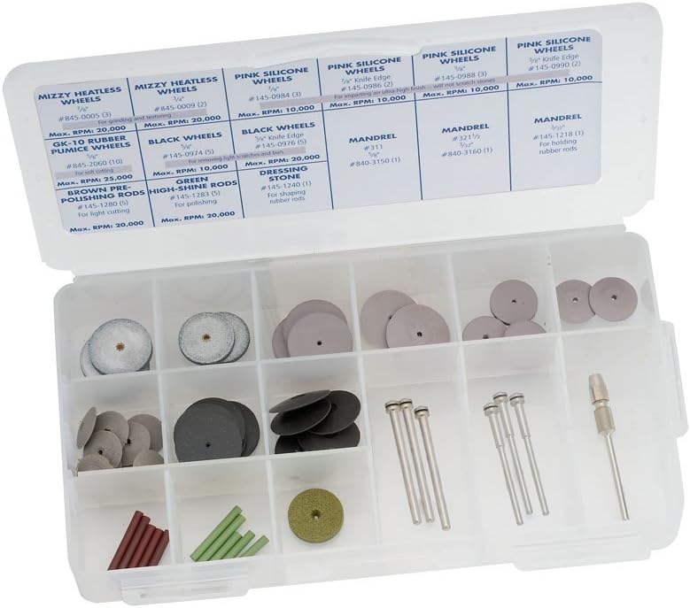 Gesswein's Jewelry Polishing Set -50 Piece