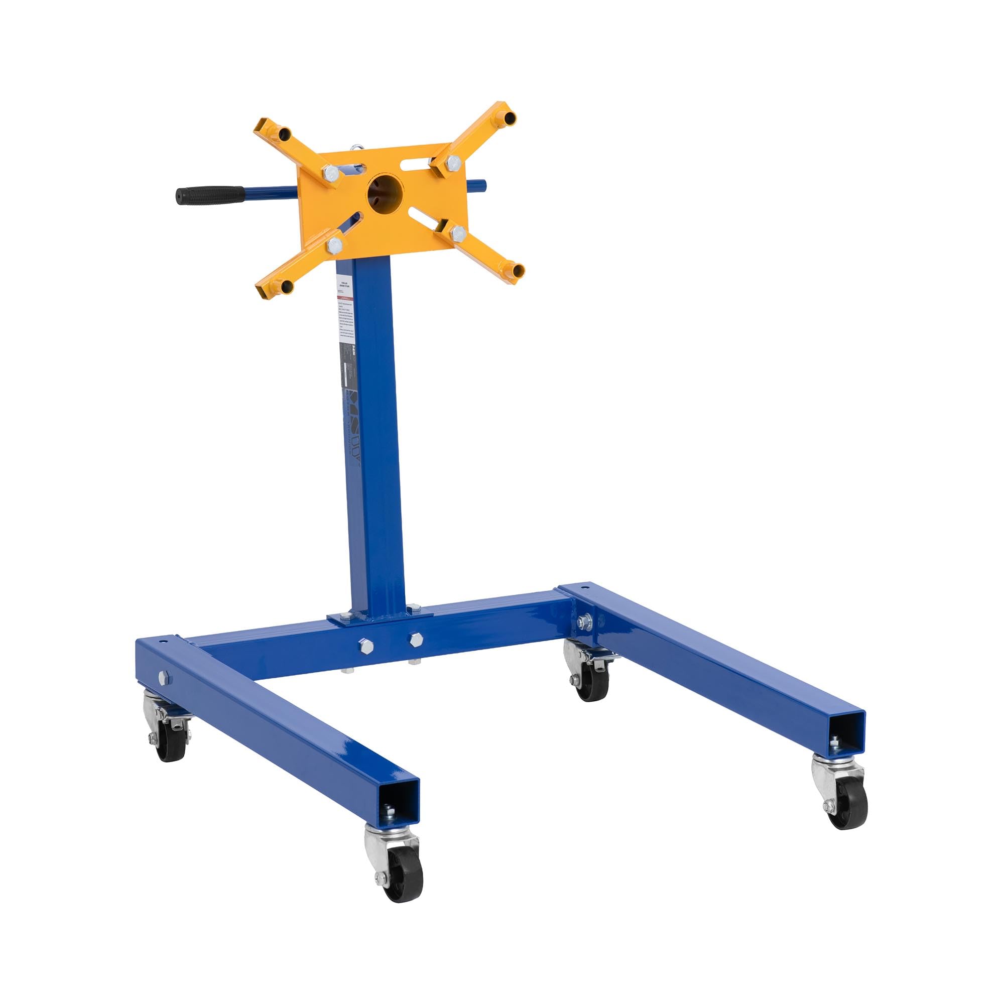 MSW Soporte para Motor (hasta 680 kg, 4 Ruedas pivotantes, Giratorio 360°)