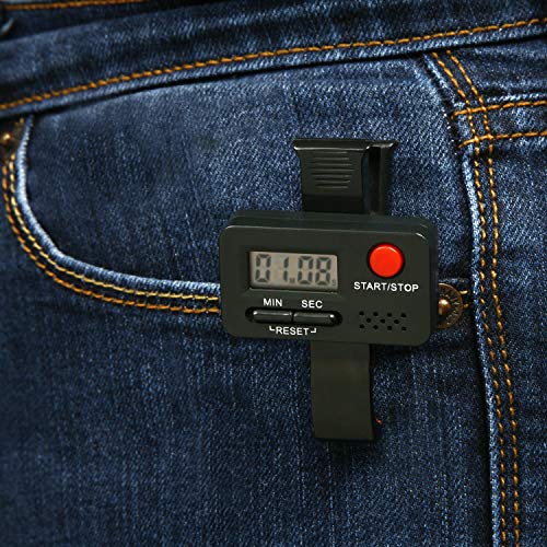 Norpro Black Digital Clip-On 99 Minute Cooking Timer #TOP5