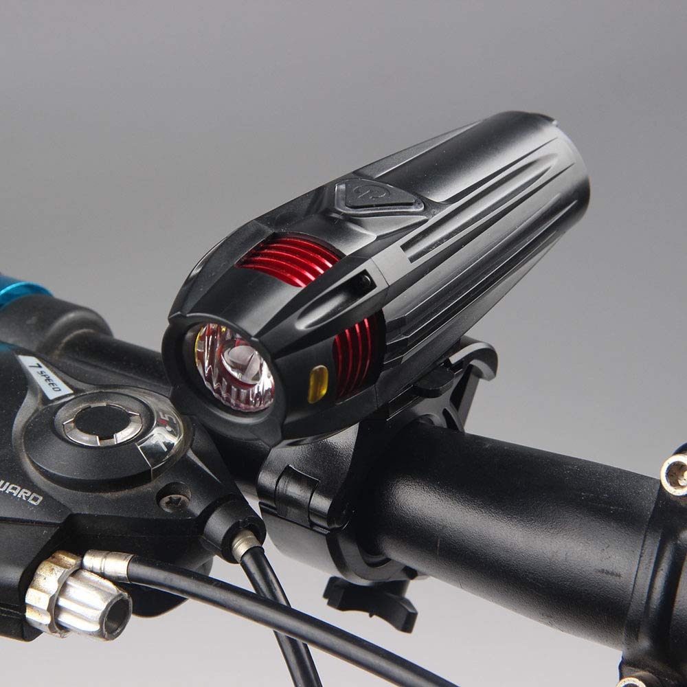 Éclairage vélo Avant et arrière Rechargeable par USB, Super Lumineux et étanche, Phare et feu arrière LED pour vélo de Route/VTT