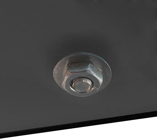 Miniatura 7 de Mesa de centro de vidrio templado, moderna mesa de centro transparente de 2 niveles, tamaño 39.37 x 23.62 pulgadas