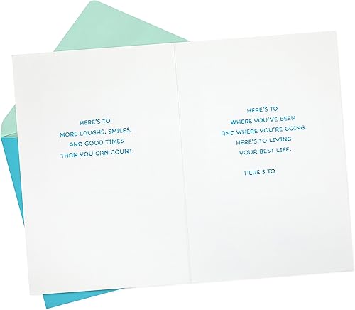 Vista 23 de Hallmark Tarjeta de cumpleaños de firma (Best Birthday Ever)