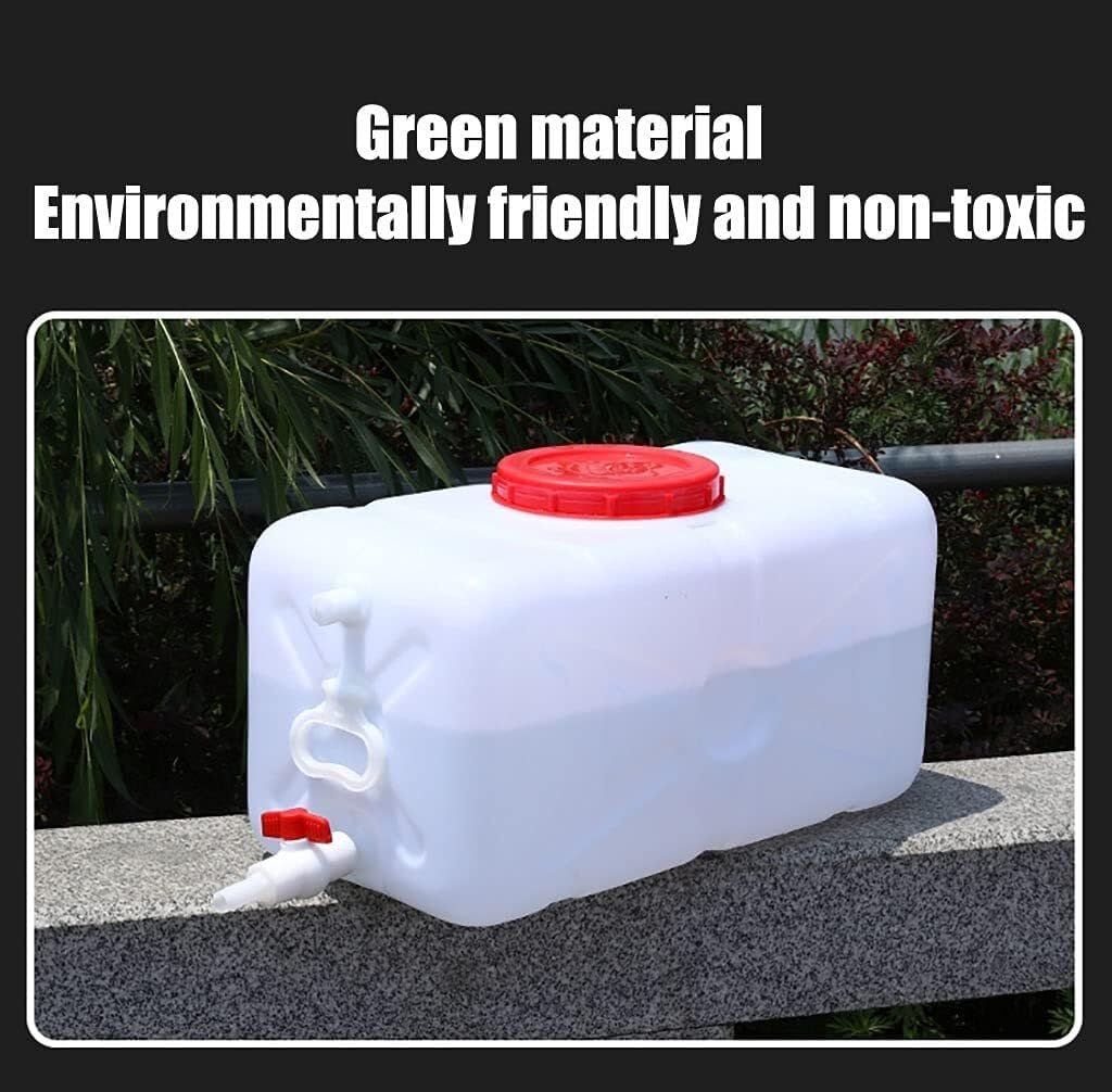 Water Tank Camping Hiking Water Bucket Portable Car Water Tank Emergency Water Bucket Water Container with Tap Portable Camping Water Container