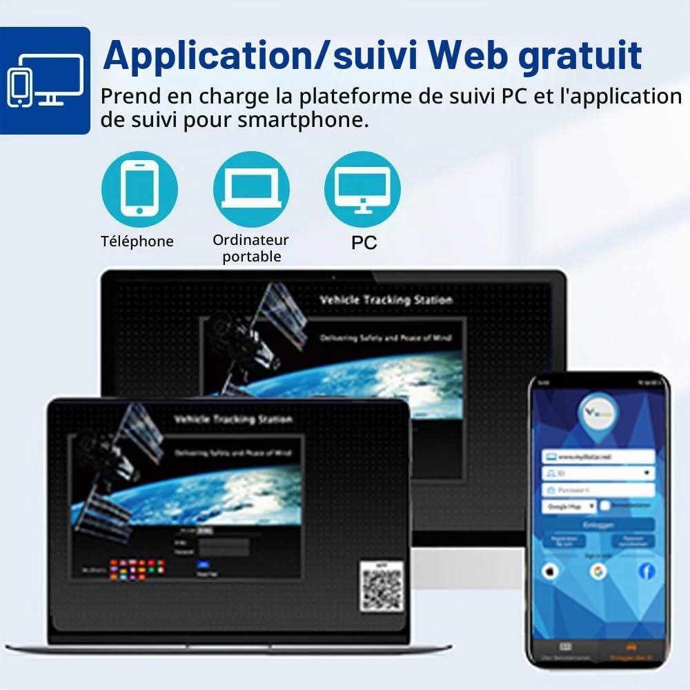 Traceur GPS Mini Winnes TK913 Tracker Suivi en Temps réel Antivol avec Batterie Rechargeable 1500mah GPS Tracker Magnétique étanche Suivi Historique App Gratuite pour Moto Velo Valise Enfants