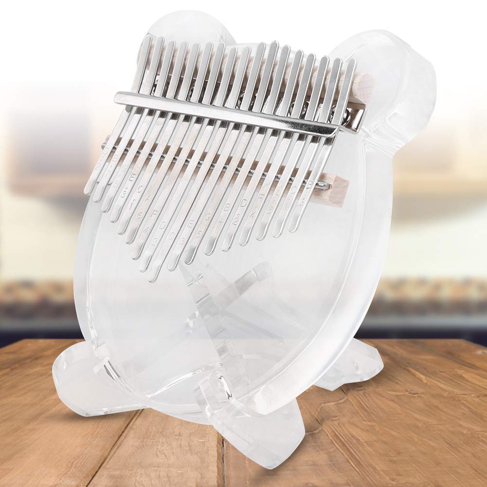 RiToEasysports Kalimba-Ständerhalter, Rutschfester Abnehmbarer Kalimba-Ständer Kalimba-Instrumentenzubehör(Transparent) Performance-Zubehör