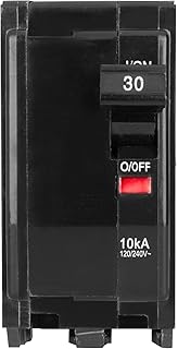 QO230CP QO 30 Amp 2 Pole Circuit Breaker, Compatiable with Square D QO, 120/240V 10kA, Plug-in Mounting Type, with Visi-Trip Indicator, Protect Electrical Safety (3 Year Warranty)