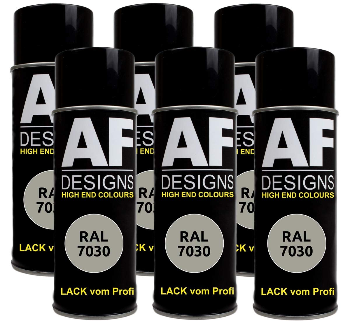 Alex Flittner Designs RAL7030 - Pintura En Espray Compatible Con Coche, Color Gris Piedra Brillante