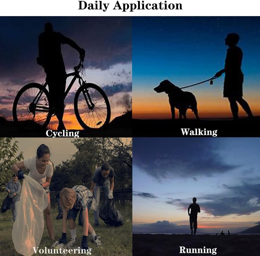 Safety Shirt High Visibility Short Long Sleeve Reflective Polo Shirts, Work T Shirts for Men Construction - Image 6