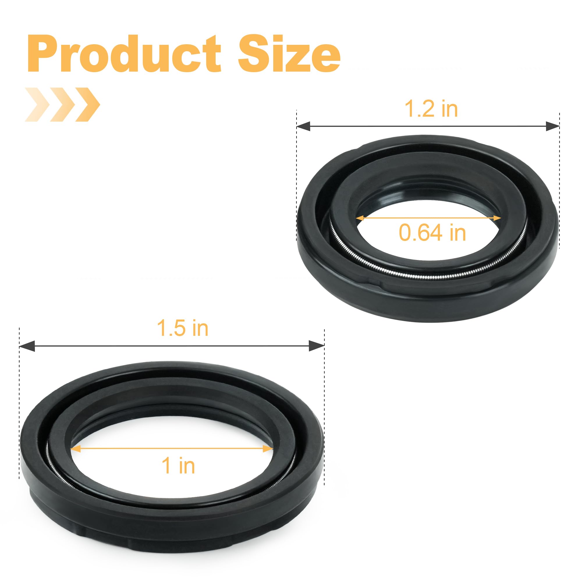 Ｓｕｂｉｅ様用 Power Steering Gear Box Oil Seal Kit 34191VA000 Compatible with