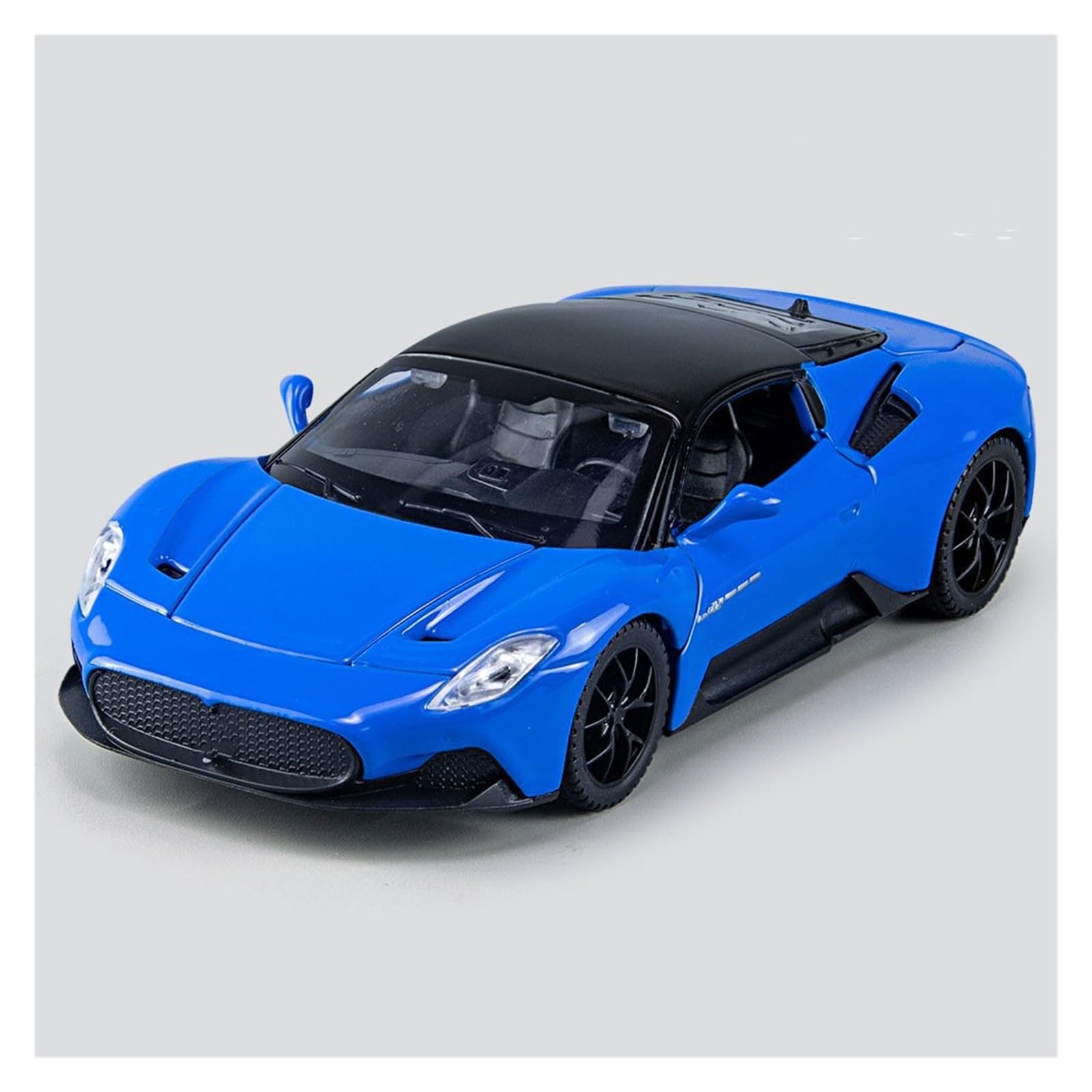 MOCALUX Scale Die-Cast Model Car 1:32 For Maserati MC20 Alloy Die Casting Model Car Ornaments(Blue)