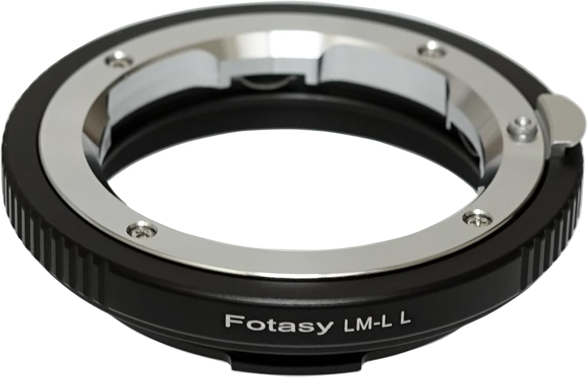 Fotasy Leica M Mount Adaptador de lente a L, cobre, adaptador de lente LM a montura L, compatible con Panasonic S1 S1H S1R S4 S5 Leica SL SL2 TL2 TL Leica T Sigma fp fp L cámara sin espejo