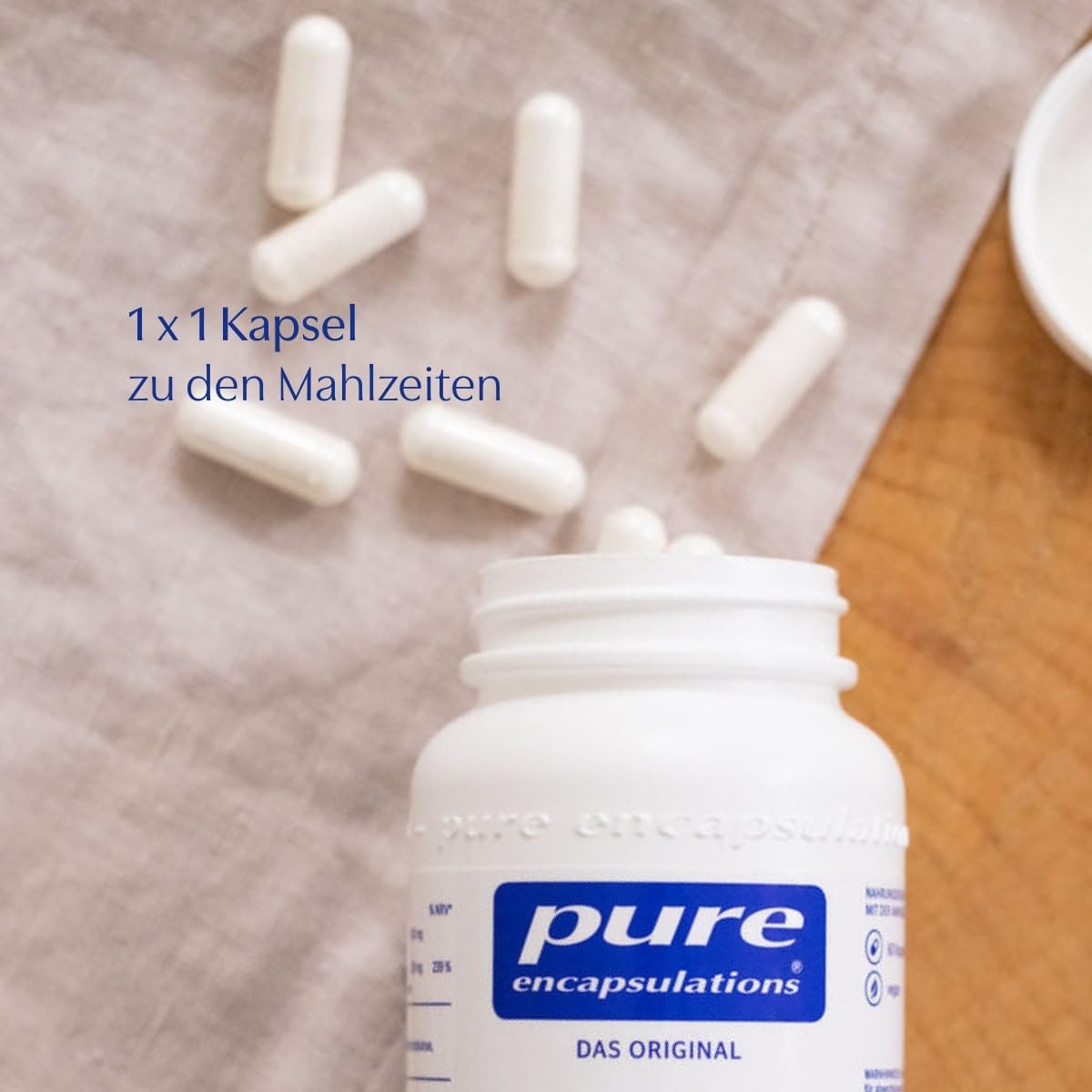 Pure Encapsulations - All-in-One Plus - Multivitamin - B-Vitamine, Vitamin C, D und A, Biotin, Zink, Magnesium, Selen, Jod - Vitamine, Mineralstoffe & Nahrungsergänzungsmittel - 180 Kapseln