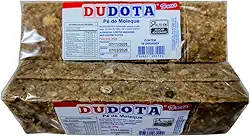 Dudota Doces, PÉ DE MOLEQUE, PAÇOCA DE AMENDOIM CASEIRO DUDOTA C/ 10un 340g