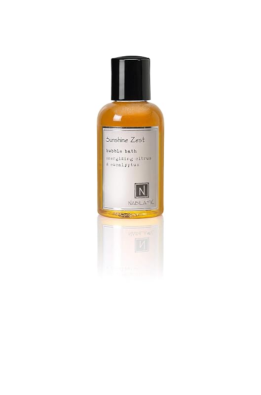 Espuma para Banho Nabila K Sunshine Zest com Cítricos e Eucalipto, 60 mL