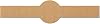 150 Pack, Brown Kraft Soap Labels Stickers, Laser/Inkjet Printing - Letter Size Sheet, 1 x 8.5
