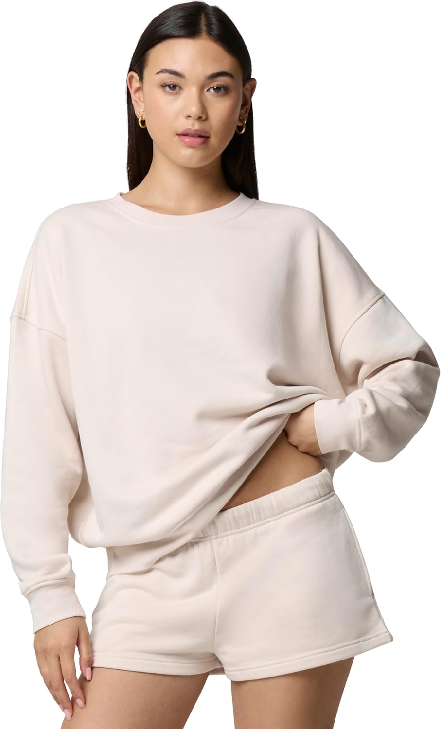 florence by mills Women's Cozy Crush Oversized Sweatshirt