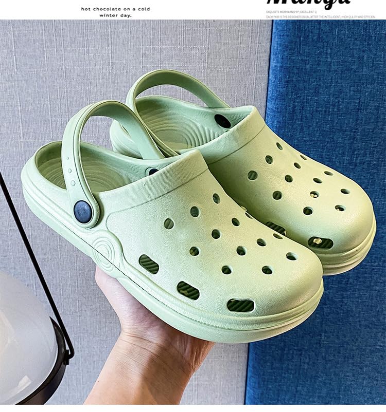 Image of Alexvyan (40-41 UK (6 Number-IND) Women with Extra Comfort Cushion & Washable Clogs Sandal Slippers Flip Flops House Hold Garden Daily Use for Women Girls