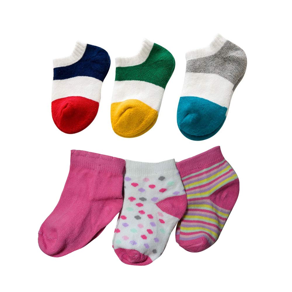 Buy FOOTPRINTS Organic cotton New Born Baby Socks03 Months Pack of 6