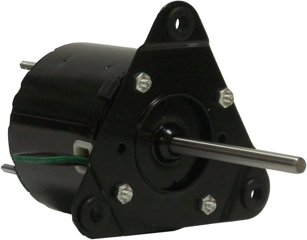 Fasco D1118 3.3-Inch Diameter Shaded Pole Motor, 1/30 HP, 240 Volts, 1500 RPM, 1 Speed, 0.6 Amps, CW Rotation, Ball Bearing