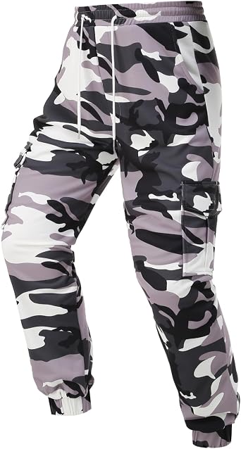 Mens Camouflage Sweat Trailcrest Pants Tactical Apparel Cargo Pant Sports Style