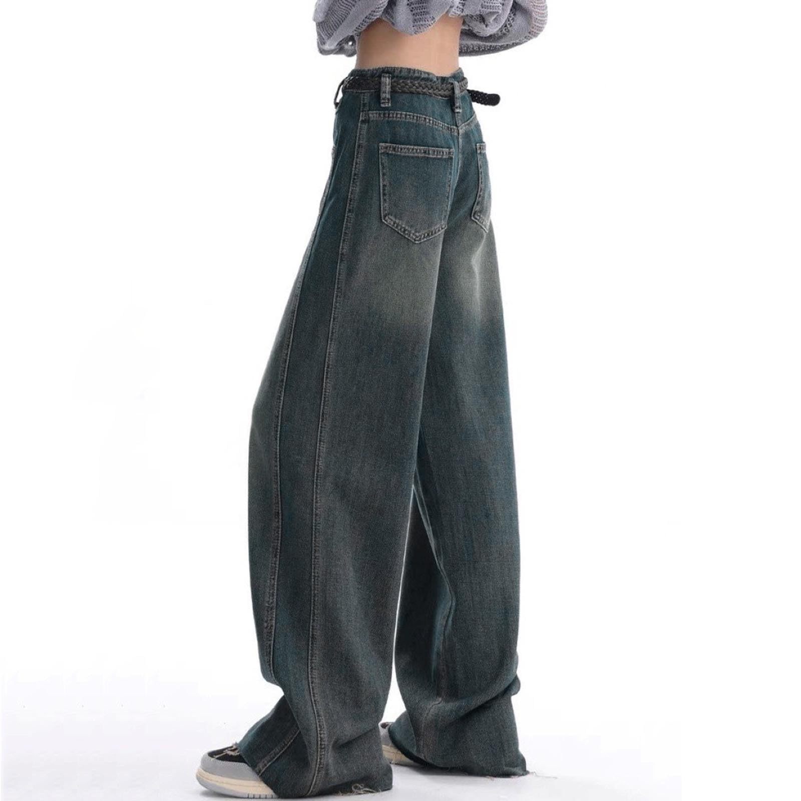 Pantalones Mujer Rotos Tiro Micro Pantalones Pequeños Mostrar De Talle Pantalones Jeans Pantalones Mujer Rotos Talle