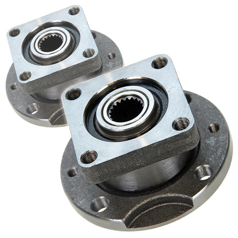 ATEC Germany 2x mozzo ruota anteriore set cuscinetti ruota, Compatibile con FIAT PANDA (141_), PANDA (141_),LANCIA Y10 (156_),SEAT MARBELLA (28A), MARBELLA (028A)