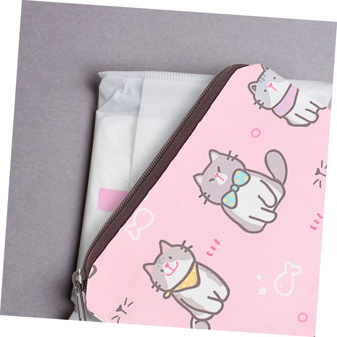 FOMIYES 20 Stk Aufbewahrungsbeutel für Damenbinden Tamponbeutel Tasche für Stillmatten für Mädchen Reisebehälter aufbewahrungstasche Damenbindentasche kleiner Artikelbehälter Polyester
