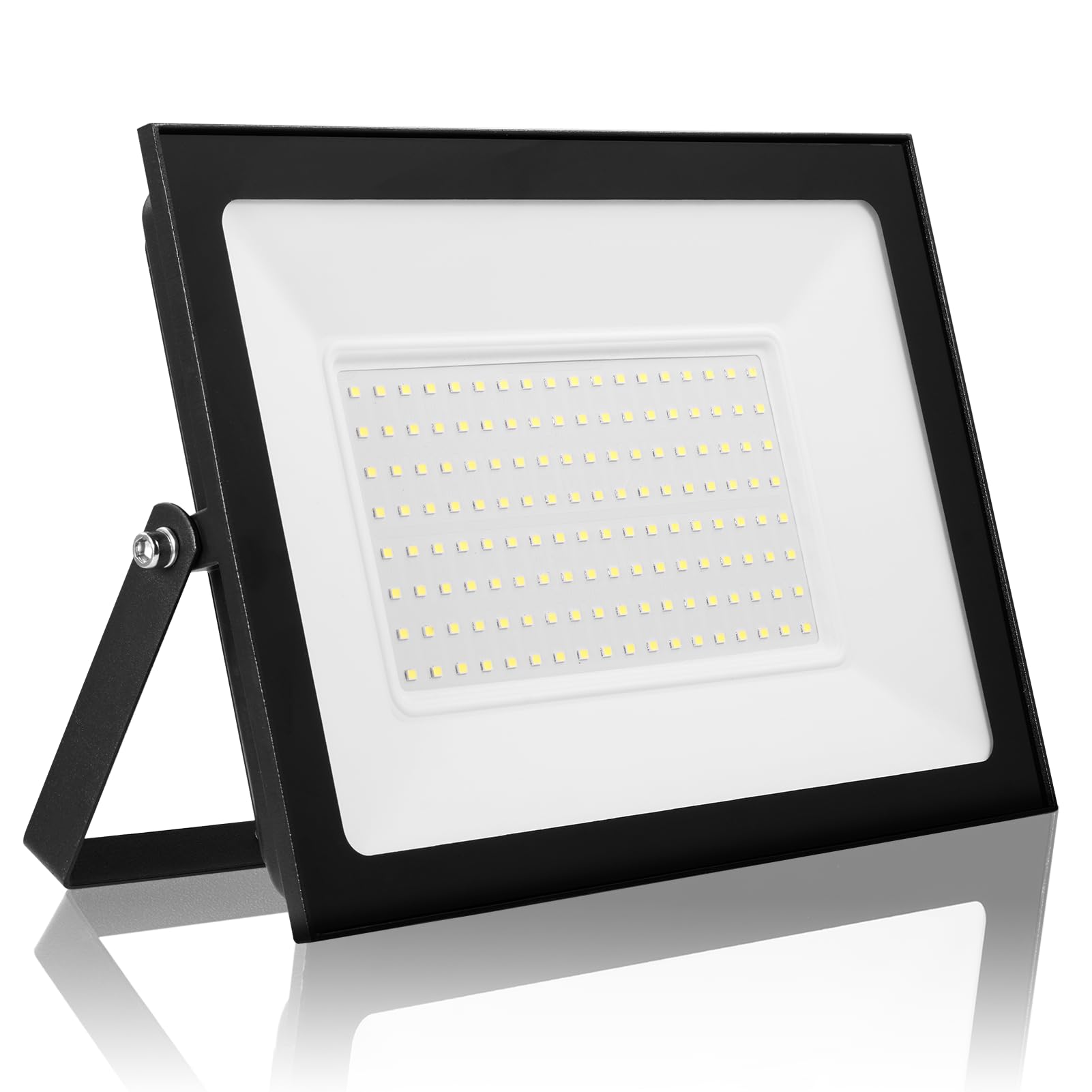 Lightasea 150W LED Floodlight Outdoor,Super Bright LED Security Light,IP66 Waterproof Outside Lights,3000K Warm White,15000LM Ultra Thin Wall Light,Security Light Work Lighting,for Garden,Yard,Garage