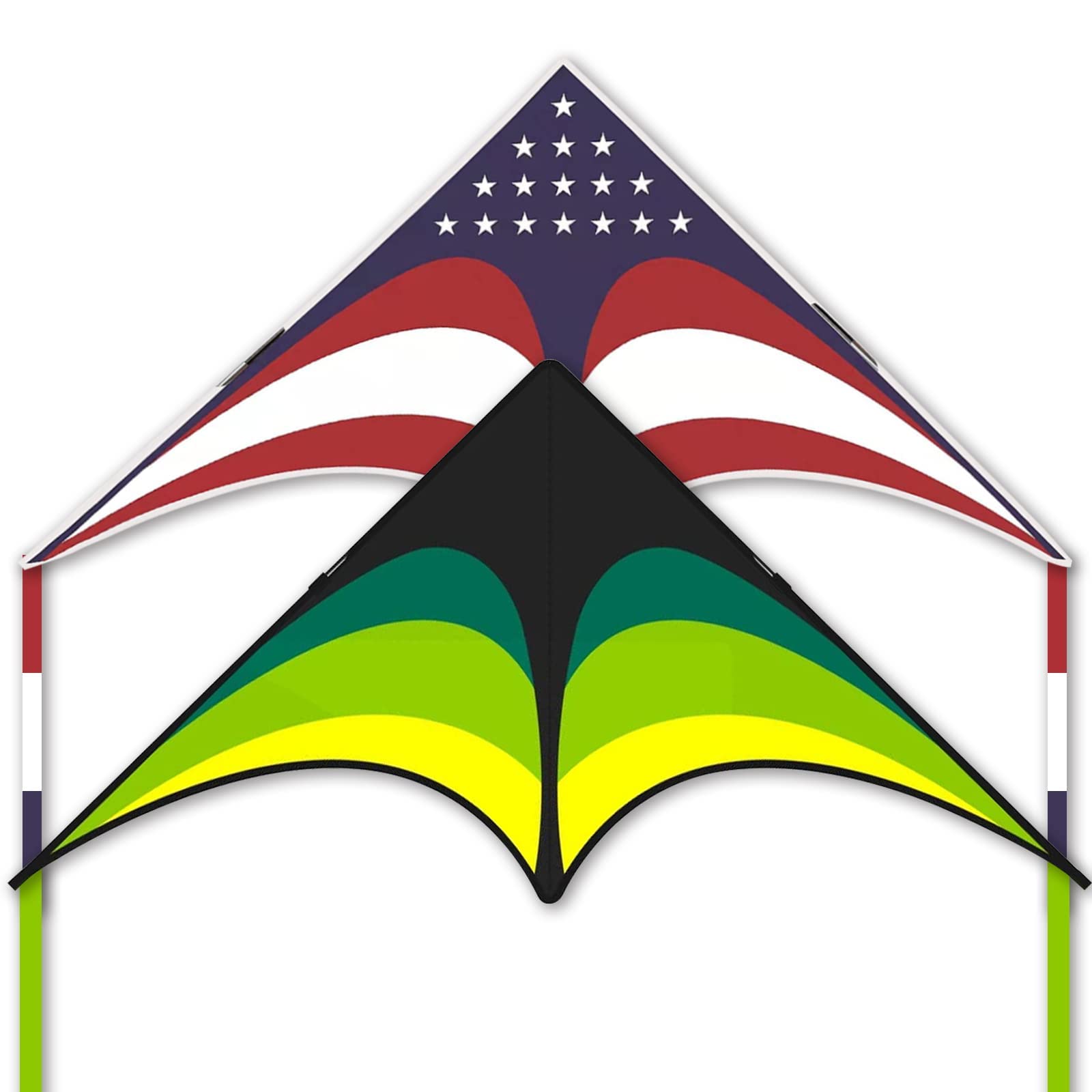 Mint's Colorful Life Delta Kites 2 Pack